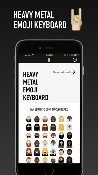 Heavy Metal Emoji Screenshot