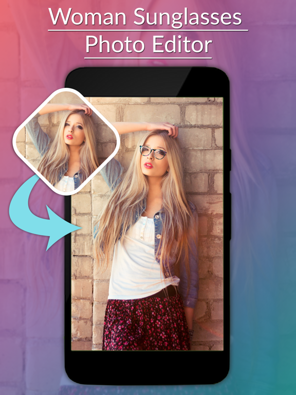 Screenshot #5 pour Woman Sunglasses Photo Editor -Sunglasses Stickers