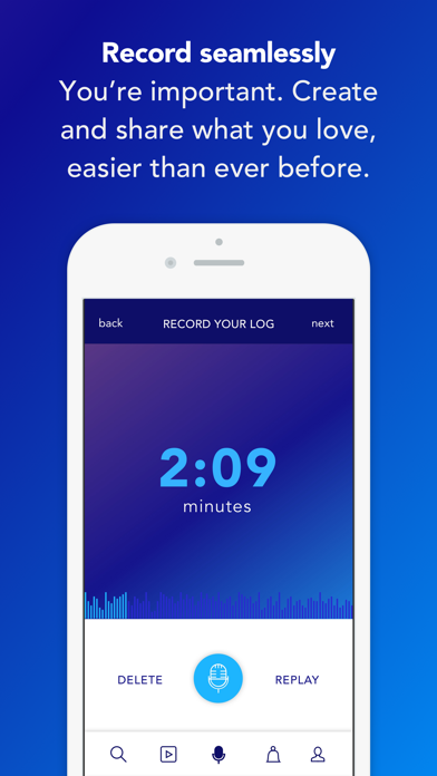 Audicy iPhone screenshot 4 - Social Networking app