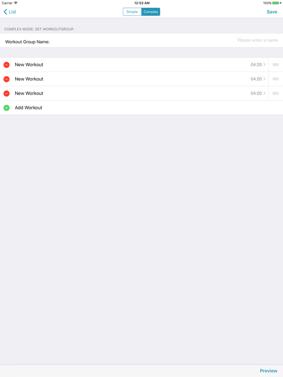 Screenshot #4 for Tabaline - Tabata Timer Free