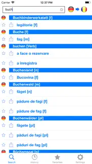 german romanian dictionary iphone screenshot 1