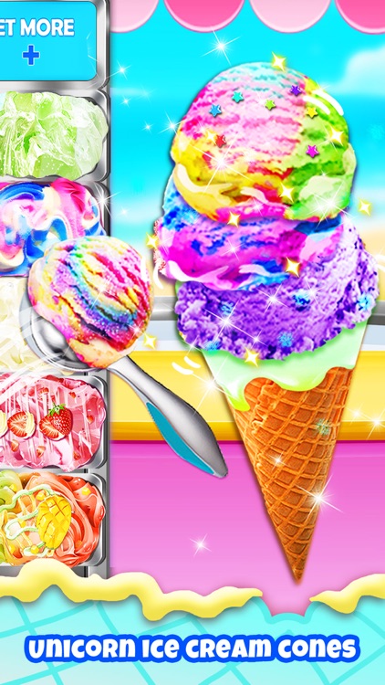 Unicorn Chef: Ice Foods Games