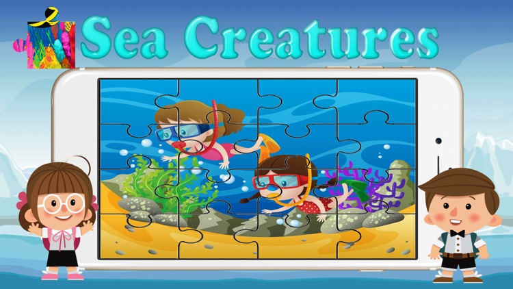 sea creatures huge jigsaw puzzle games