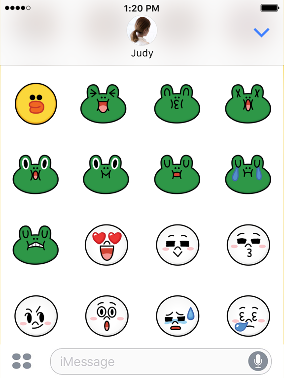 SALLY & FRIENDS Emoji Stickers - LINE FRIENDS iPad screenshot 5 - Stickers app