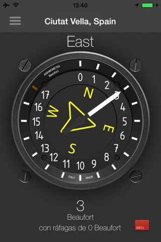 Anemometer - Wind speed screenshot 2