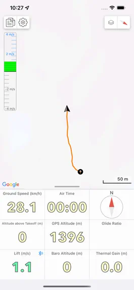 Game screenshot iVario - Flight Recorder apk