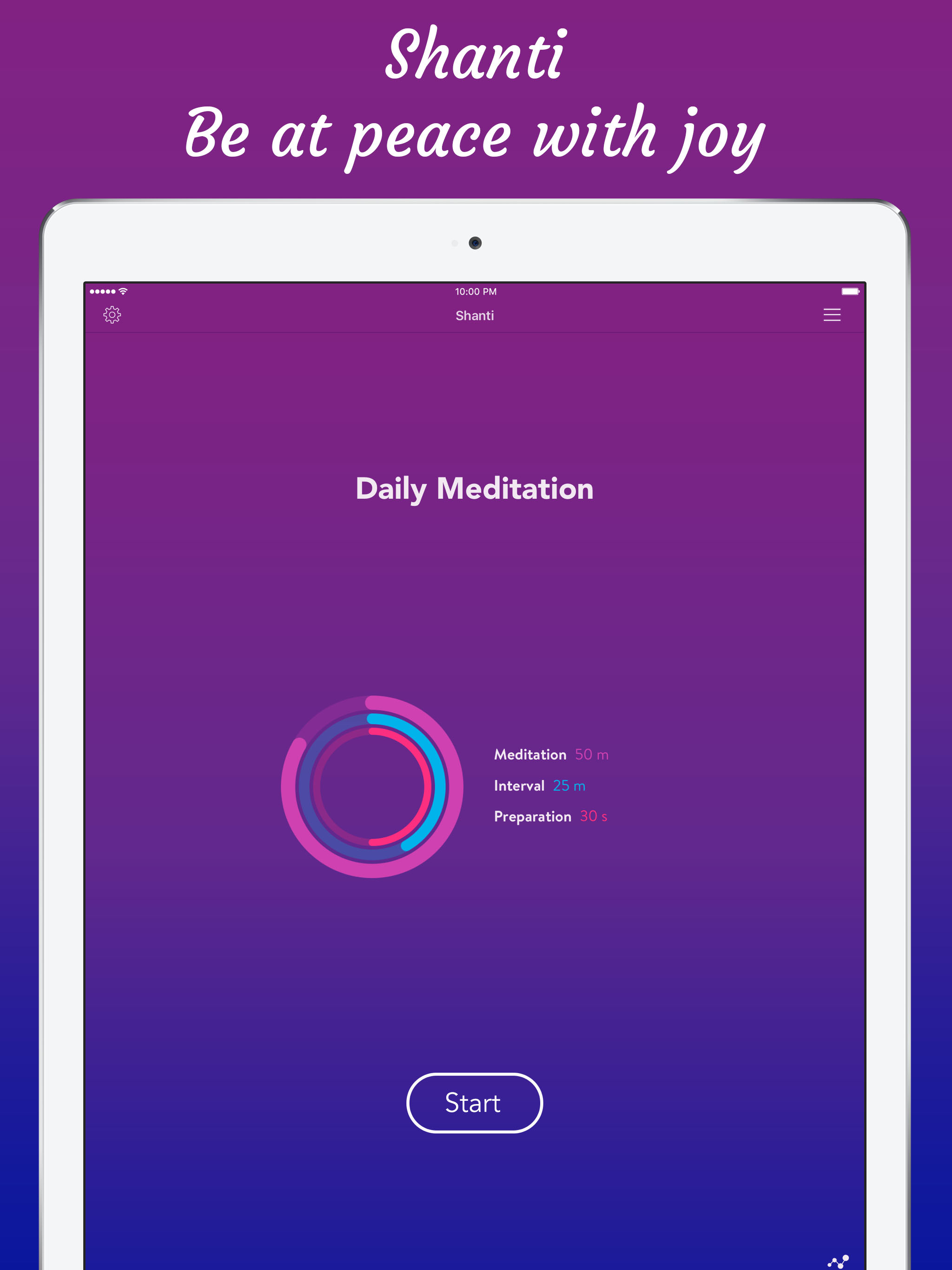 Shanti - Meditation Timer screenshot 7