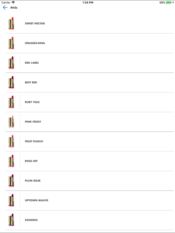 IVI MAKEUP STORE iPad screenshot 7 - Shopping app