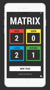 Matrix -Simple Task Manager and Planner screenshot #1 for iPhone