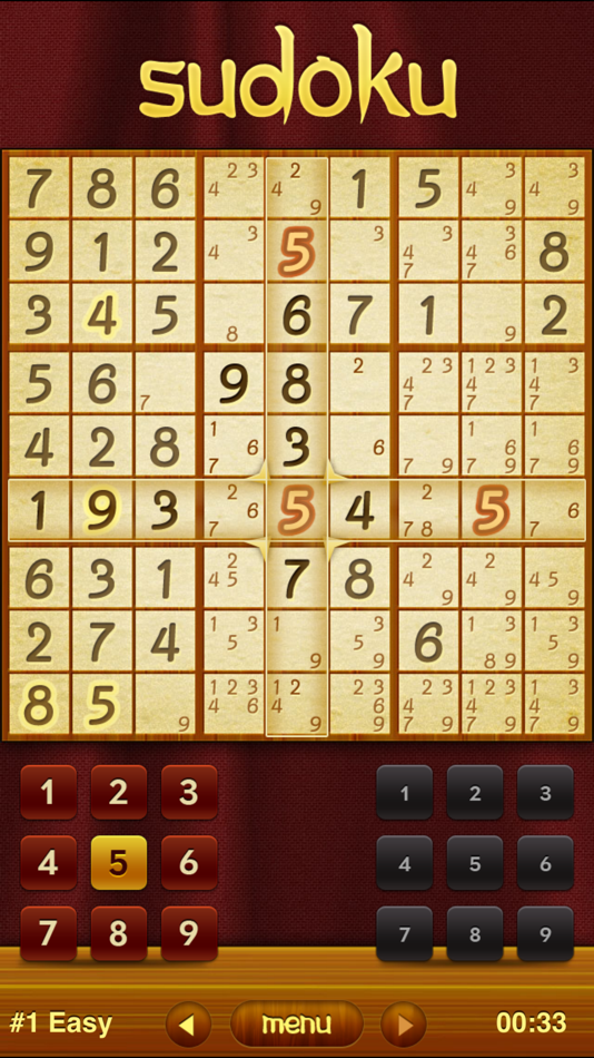 #1. Sudoku・ (iOS) 来自: Optime Software LLC