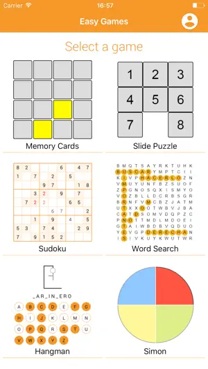 Classic Easy Games screenshot 1