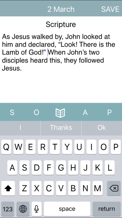 Lent - John Daily Bible Reading S.O.A.P. 2017 screenshot-3