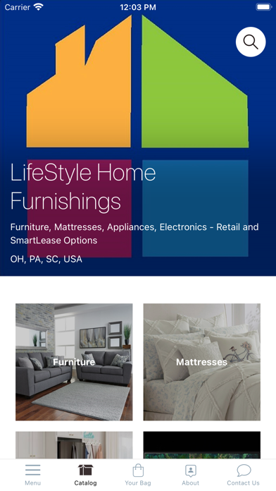 LifeStyle Home Furnishings Screenshot
