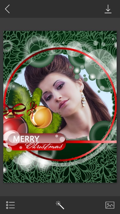 Christmas Tree Picture Frame - Foto Montage