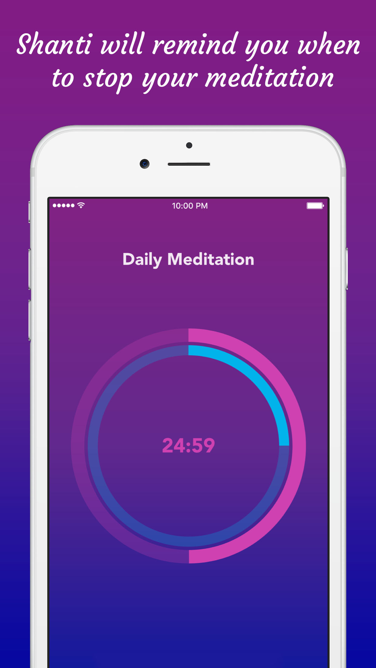 Shanti - Meditation Timer screenshot 5