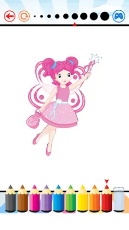Game screenshot Fairy Princess Coloring Book - Art for Kid apk