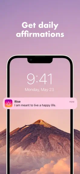 Game screenshot Rise - Daily Affirmations mod apk