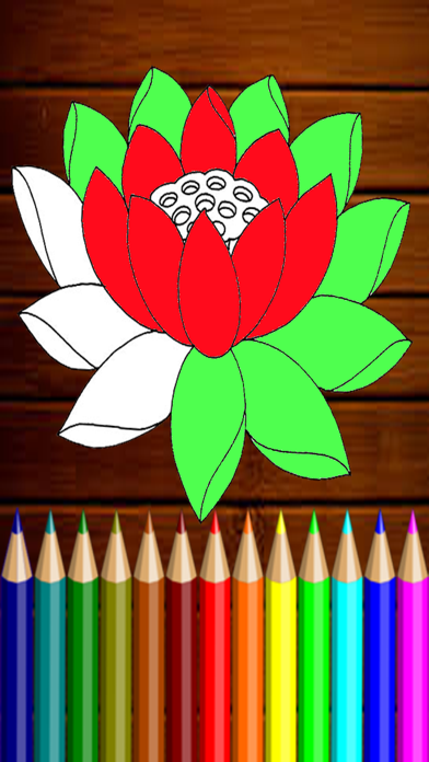 Screenshot #2 pour Flower Coloring Pages Free Games For Princess Girl