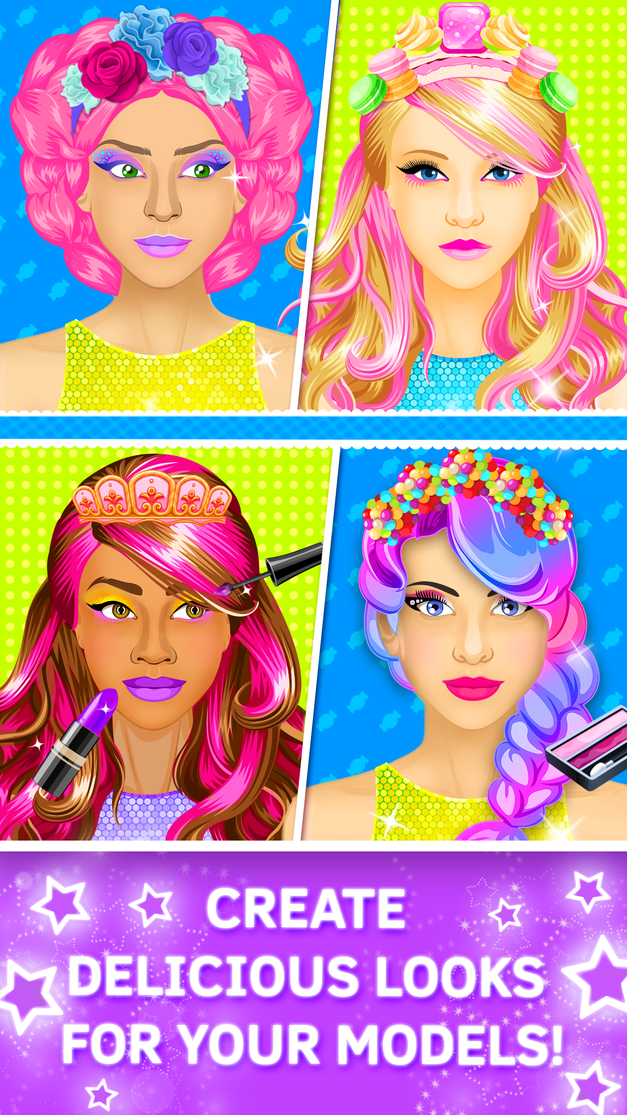 Candy Salon: Makeover Games for Girls