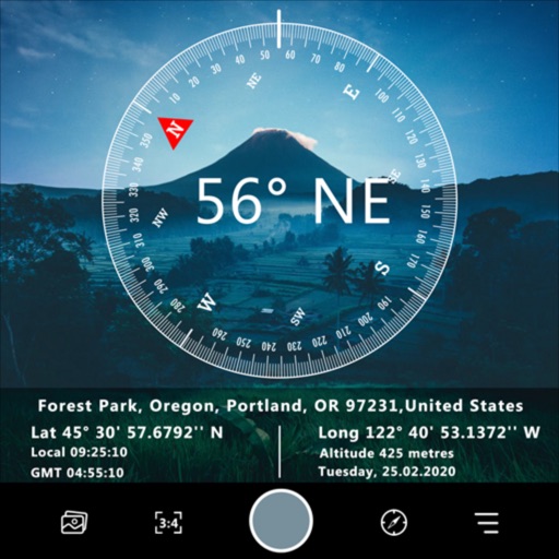 GPS camera Lite: geotag photo icon