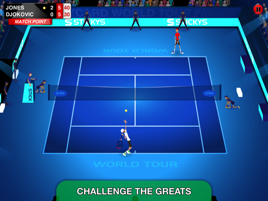 Stick Tennis Tour iPad app afbeelding 2