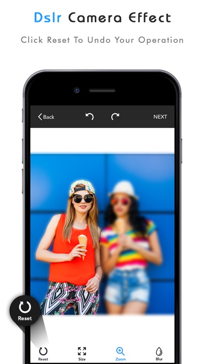 Photo Focus Effect : DSLR Blur Image Background