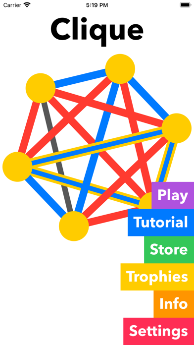 Clique Game Screenshot