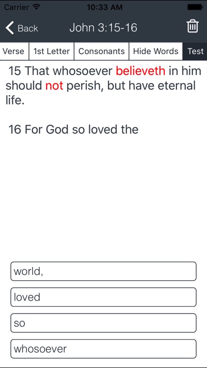 Bible Verse Memorization screenshot-3