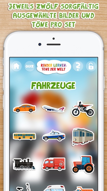 Kinder lernen: Töne der Welt