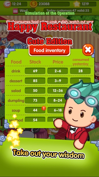 Screenshot #3 pour Happy Restaurant cute edition