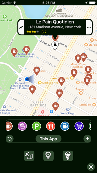 Parking+GPS Locations screenshot1