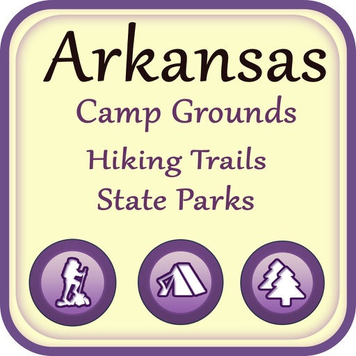 Arkansas Camping & Hiking Trails,State Parks icon