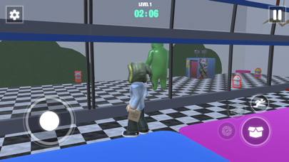 Rainbow Green Monster Screenshot