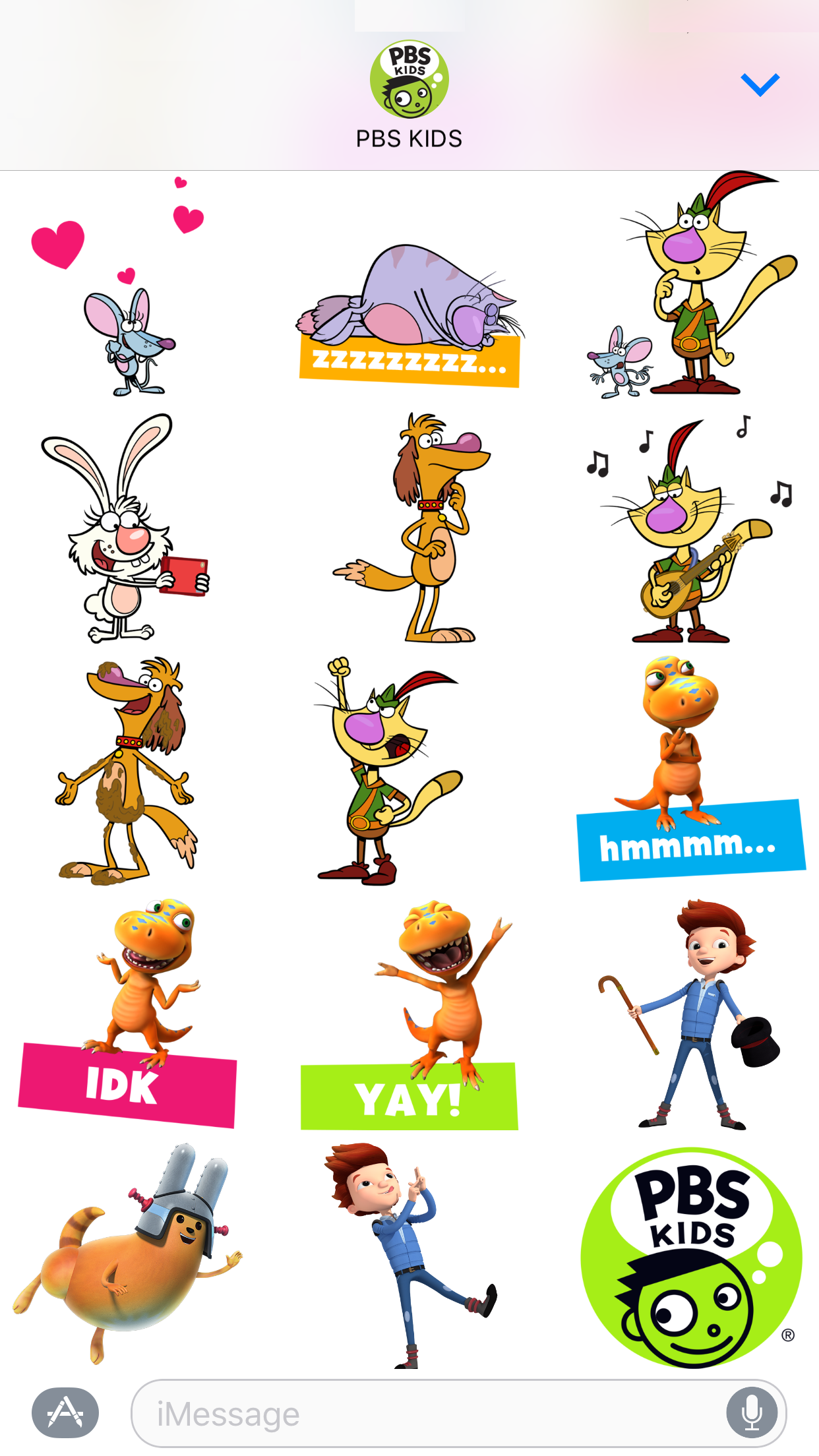 PBS KIDS Stickers