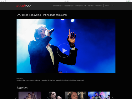 Sara Play iPad screenshot 4 - Entertainment app