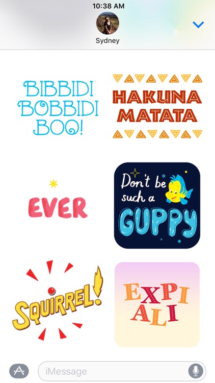 Disney Stickers: Quotes screenshot-3
