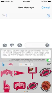 collegemoji : college emojis and sticker keyboard iphone screenshot 4