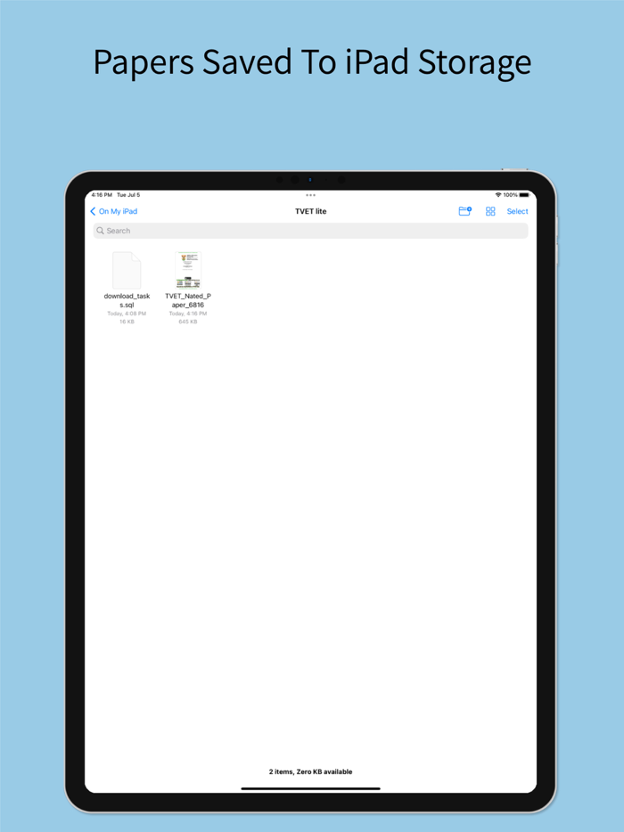 TVET Exam Papers lite - NATED