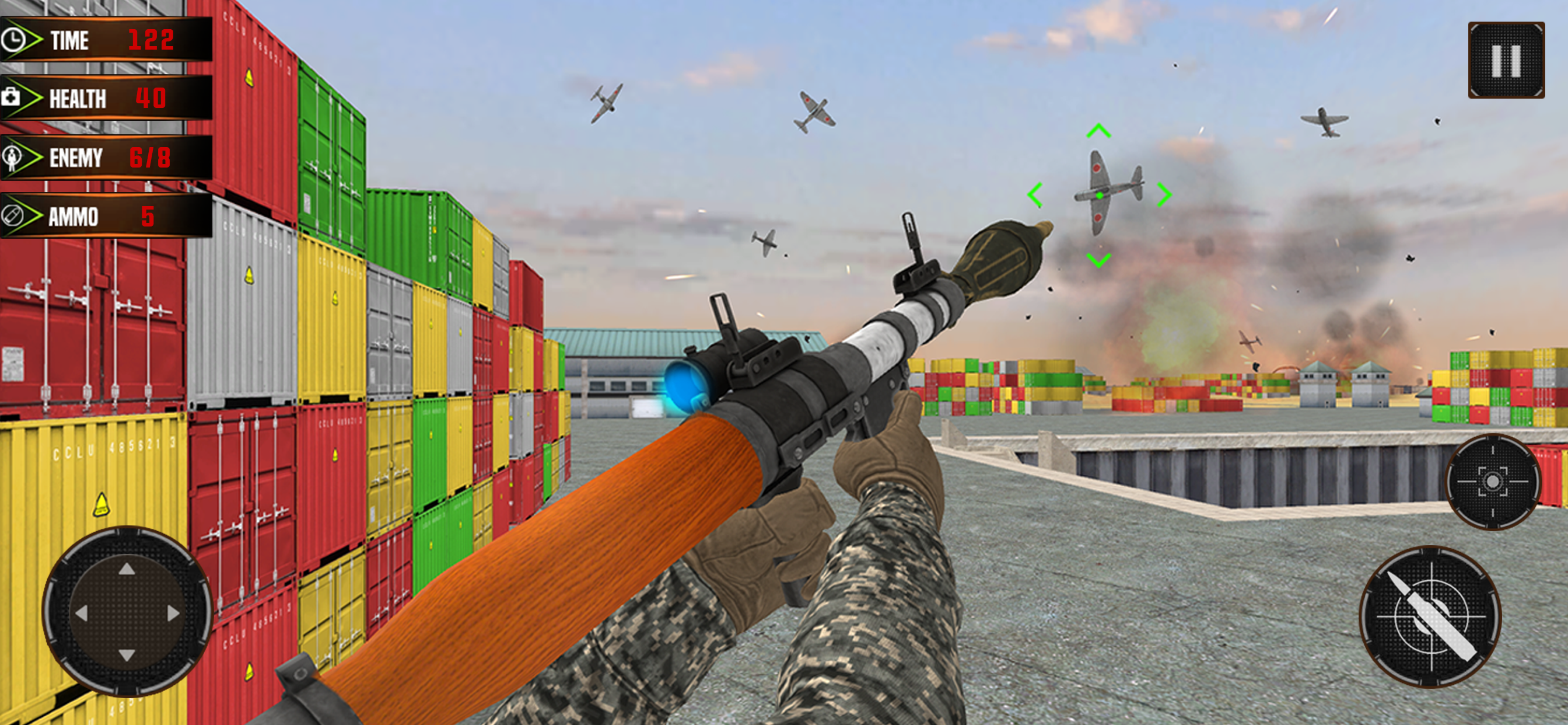 Airplane Combat Shooting Games screenshot 4