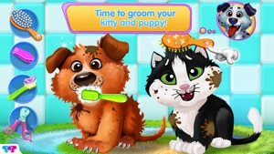 Kitty & Puppy: Love Story screenshot #3 for iPhone