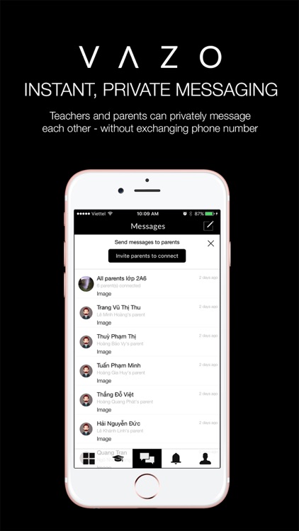 VAZO-The classroom communities