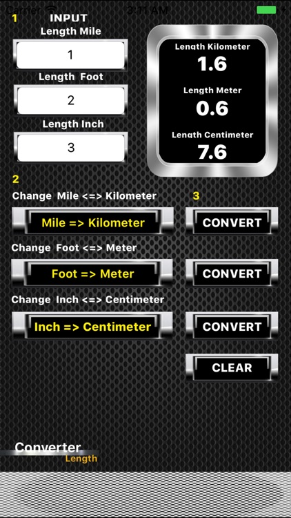 Converter Distance and Length