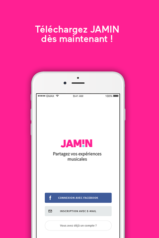 Jamin - Partagez vos expériences musicales screenshot 4