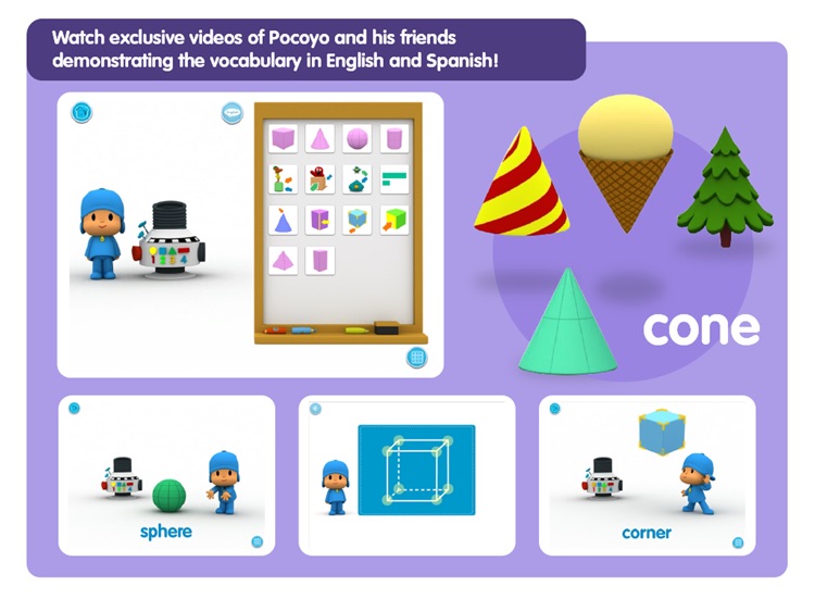 Pocoyo Playset -  3D Shapes screenshot-4