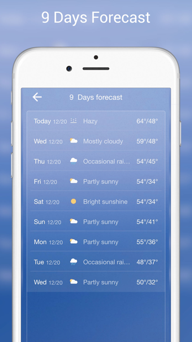 Live Weather - Weather Radar & Forecast appのおすすめ画像4