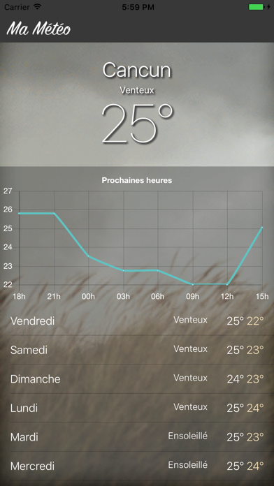 Screenshot #3 pour Météo Gratuite