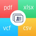 Contacts to Excel , PDF , CSV App Contact