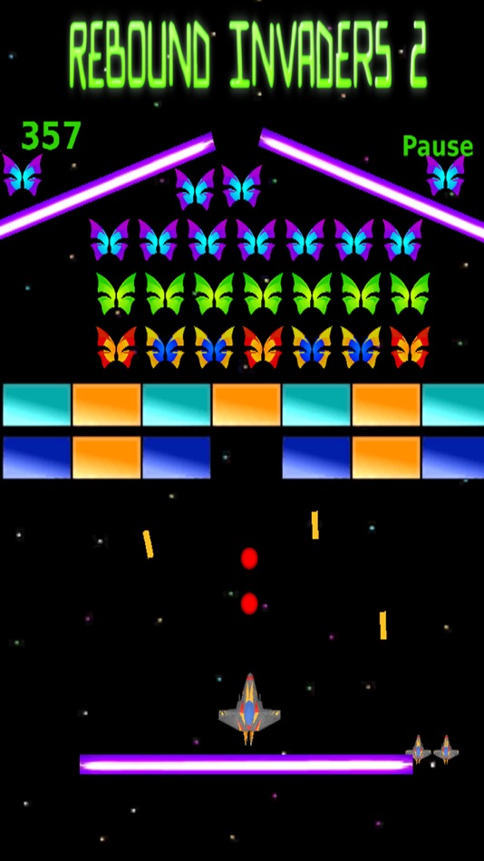 #2. Rebound Invaders 2, Breakout (iOS) 게시자: Galatic Droids