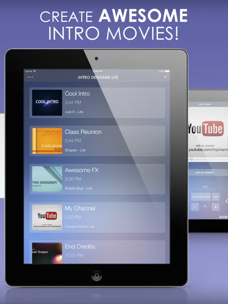 Intro Designer Lite - Create Intros for iMovie