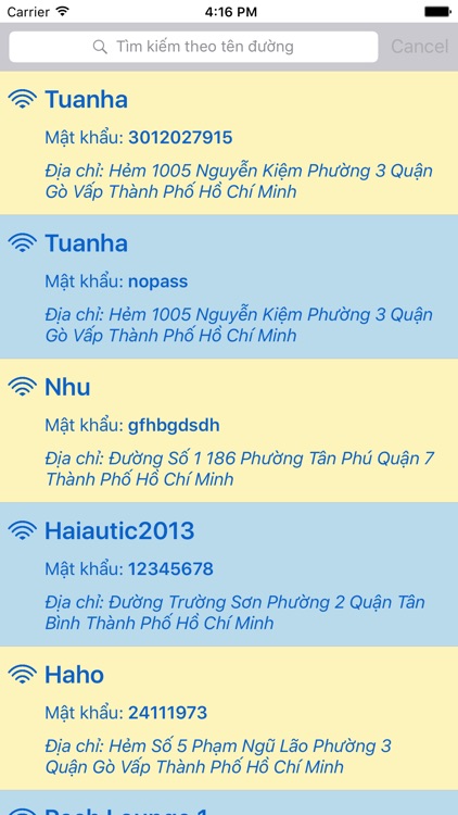 Wifi Free - Hồ Chí Minh City